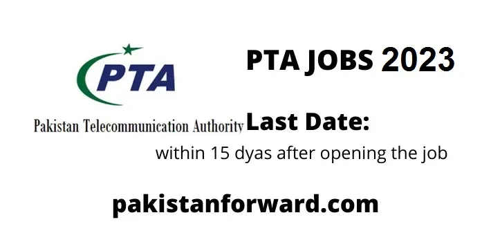 latest PTA Jobs 2023 |  Pakistan Telecommunication Authority Advertisement  Apply Online