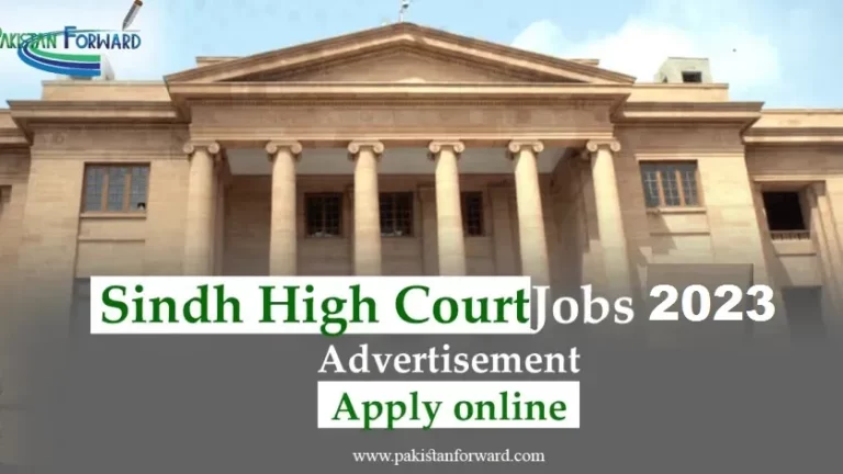 SHC Jobs 2023 | Advertisement by Sindh High Court, Apply Online
