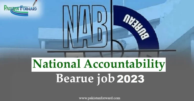 Latest NAB Jobs 2023 | Advertisement by National Accountability Bureau